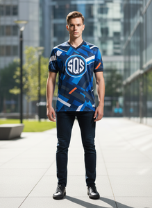 Camiseta de Fútbol con Diseño Personalizado OEM, Tela de Malla, Impresión por Sublimación, Ropa Deportiva para Hombre, para Entrenamiento y Partidos - Product Image 5