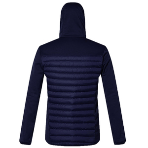 เสื้อโค้ทกันหนาวแบบมีฮู้ดสำหรับผู้ชาย OEM แจ็คเก็ตพัฟเฟอร์ สตรีทแวร์ หนาพิเศษ เสื้อโค้ทบับเบิ้ลดาวน์แบบซอฟต์เชลล์ แจ็คเก็ตผู้ชาย - Product Image 5