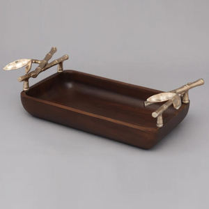 Plateau décoratif en aluminium pour la cuisine et la table, décoration d'intérieur, best-seller, nouveaux designs - Product Image 6