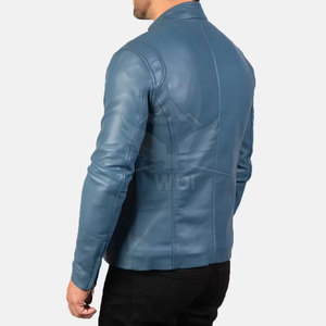 Chaqueta de Motocicleta de Cuero de Diseño Personalizado, Talla Grande, Resistente, para Invierno, Ajuste Cómodo para Aventuras, Turismo y Calle - Product Image 4
