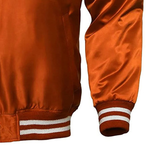 Chaqueta bomber de satén personalizada a precio de mayoreo, el mejor estilo, ligera, para invierno, para adultos. - Product Image 4