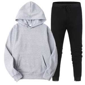 Conjunto Deportivo de Alta Calidad para Hombre, Sudadera con Capucha de Felpa de Algodón Premium, Pantalones Deportivos, Ropa Deportiva Informal de Lujo - Product Image 4