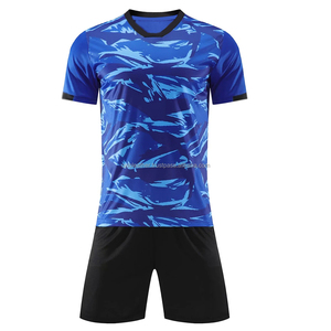 เสื้อฟุตบอลแขนสั้นเสื้อออกกำลังกายเสื้อพิมพ์ซับลิเมชันสำหรับเสื้อผ้าฟุตบอลโลโก้ออกแบบได้ตามต้องการ - Product Image 5