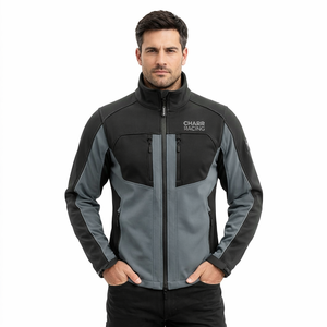 Chaqueta Softshell Personalizada para Motociclismo, Transpirable, Impermeable, Cortavientos, Ligera, Ropa Deportiva para Hombre - Product Image 3