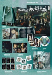 อัลบั้มสตูดิโอชุดที่ 2 ของ WayV [On My Youth] (เวอร์ชั่นโฟโต้บุ๊ค) ซีดีแฟนคลับ KPOP อย่างเป็นทางการของจีนและเกาหลี NCT SM โฟโต้การ์ด ทุกวัย ภาษาจีน/เกาหลี - Product Image 6
