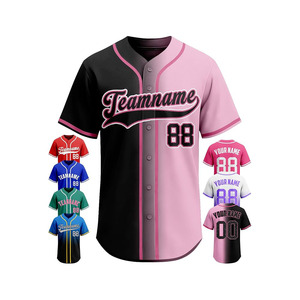Maillot de baseball personnalisé, uniforme d'équipe personnalisé, chemise personnalisée avec nom, numéro et logo brodés pour hommes, femmes, garçons et filles - Product Image 1