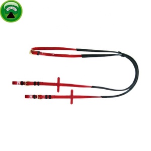 Amarillo respirable TPU caballo, cuerda halter hardware - Product Image 4