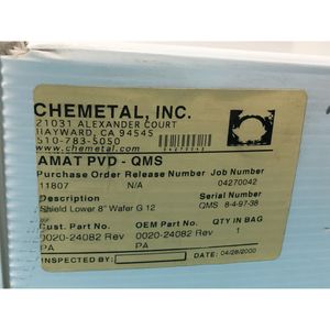 AMAT 0020-24082 PROTECCIÓN INFERIOR TIPO OBOE DE 8 PULGADAS G 12, 152961 - Equipo y Piezas de Semiconductores de Confianza de la Marca Global Legacy - Product Image 4