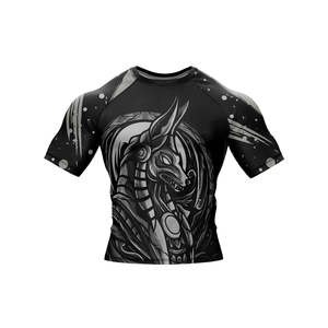 High Quality Men's Rush Guard Set MMA BJJ Grappling Anti-UV UPF50+ Polyester/Nylon Quick Dry Breathable Compression <b>Long</b> <b>Sleeve</b> - Product Image 5