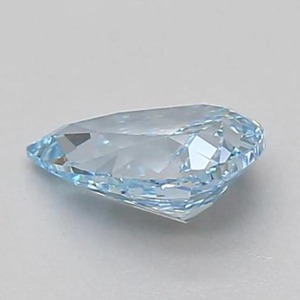 เพชรทรงลูกแพร์สีฟ้าแฟนซีขนาด 1.00 กะรัต ถึง 5.00 กะรัต เพชรเพาะเลี้ยงในห้องปฏิบัติการ ได้รับการรับรองคุณภาพ VVS VS เพชรสังเคราะห์สีน้ำเงิน สำหรับแหวนหมั้น - Product Image 5