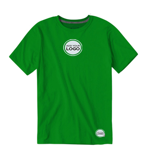 OEM Custom Printed <b>Men's</b> Organic Cotton Breathable Event T-<b>Shirt</b> Moisture Wicking Performance Corporate Promotional Tee - Product Image 1