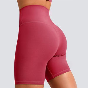 Customized Hip Lifting Scrunch Butt Gym Women's Shorts High Waist <b>Tummy</b> <b>Control</b> Running Athletic Compression Sport Shorts - Product Image 3