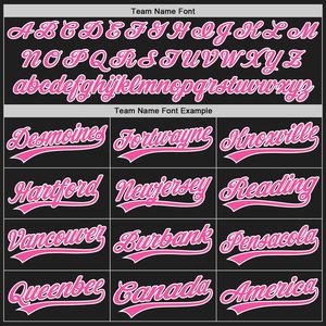 Compre Ahora Camiseta de Softbol para Mujer Black Pink, Tejido Transpirable de Alto Rendimiento, Sublimación Personalizada, Bordado, Pedidos al por Mayor, Fábrica - Product Image 4
