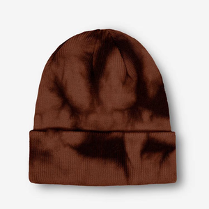Unisex Solid Color Ribbed Knit Beanie <b>Hat</b> <b>Winter</b> Warm Cap Casual Style for Adults Head Circumference - Product Image 2