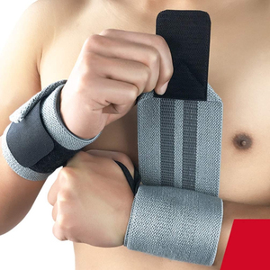 Support de poignet en néoprène personnalisé, antidérapant, robuste, pour la musculation et le bodybuilding - Unisexe, réglable, respirant, complet - Product Image 2