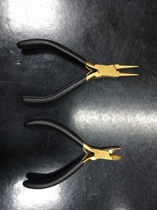 3Pcs Premium High Quality Jewelry Making <b>Pliers</b> <b>Set</b> Stainless Steel Needle Nose Cutting Tools Kit Lightweight 1 Year gold bblac - Product Image 3