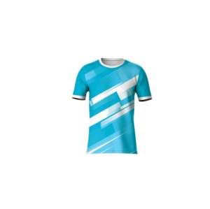 T-shirt de sport unisexe personnalisé à sublimation frontale 100 % polyester écologique à séchage rapide pour la course et l'entraînement - Product Image 2