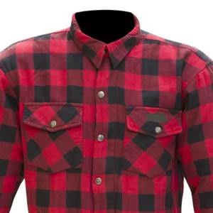 Camisa de Motocicleta de Franela de Algodón Rip-Stop, Totalmente Forrada con Aramida, Máxima Seguridad, Transpirable, Manga Larga, Unisex, Adulto, 2026, Alta Calidad - Product Image 2