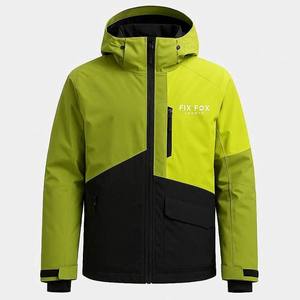 Veste de ski à capuche chauffante d'hiver entièrement personnalisée 2025 pour homme - Tex imperméable respirant à séchage rapide - Product Image 1