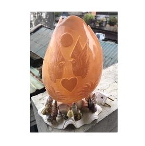 Tasse en coquillage de nacre polie à la main vietnamienne 20cm pour les espaces de vie naturels de style plage événements d'été et affichage de table - Product Image 6