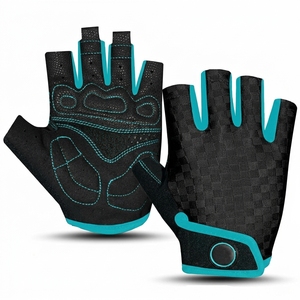 Guantes de Ciclismo Transpirables de Medio Dedo Más Vendidos para Hombre y Mujer, Guantes Lavables para Ciclismo Deportivo en Carretera - Product Image 1