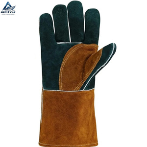 Guantes de Soldadura Tig de Cuero Premium al por Mayor con Revestimiento de Látex, Alta Destreza y Forro Suave, Guantes Personalizados y Anti-Impacto - Product Image 4