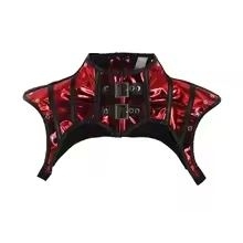 Más Vendido: Disfraz de Armadura de Hombro Gótica de Piel Sintética para Mujer, Estilo Vintage Punk, con Corset, Capa, Arnés y Chal, para Halloween - Product Image 2