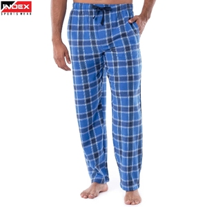 High Quality USA Flannel <b>Trouser</b> <b>Men</b> Plaid Jogger Pants Warm Comfortable <b>Elastic</b> Waistband Streetwear Style - Product Image 1