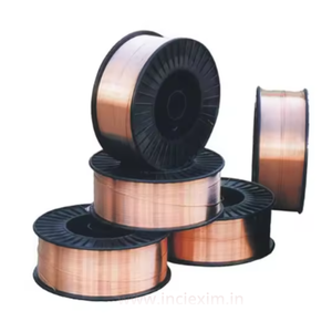 ลวดเชื่อม MIG เคลือบทองแดง ER70S6 ขนาด 1.0 มม. สำหรับเหล็กกล้าคาร์บอน ป้อนลวดเรียบ แรงดึงสูง ป้องกันการกระเด็นต่ำ สำหรับงานเชื่อมอุตสาหกรรม - Product Image 1