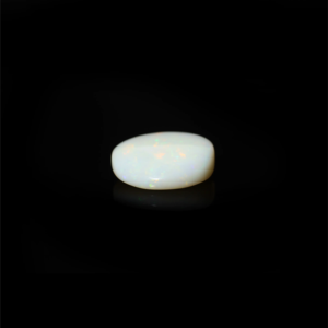 Natural Sky Blue Opal 6.75 Carat Faceted Oval Loose Gemstone for Fine Jewelry - Product Image 3