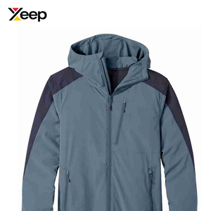 เสื้อแจ็คเก็ตซอฟต์เชลล์ XEEP รุ่น XC-SSJ-12 แบบมีฮู้ดสำหรับฤดูหนาว ระบายอากาศได้ดี แห้งเร็ว น้ำหนักเบา บุขนแกะอุ่นสบายสำหรับผู้ชาย - Product Image 2