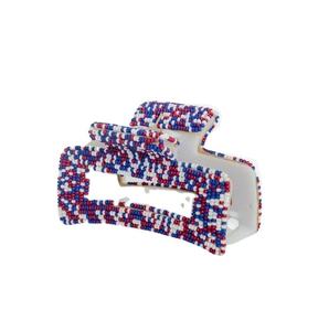 กิ๊บหนีบผมแฟชั่นทำมือพร้อมลูกปัดเครื่องประดับผมสุดหรูสำหรับสาวๆ - Product Image 2