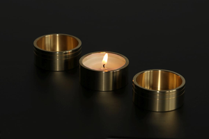 Brass <b>Tealight</b> <b>Holders</b> Solid Brass Candle <b>Holders</b> Premium Quality Decorative <b>Tealight</b> Candle Stand Modern Tabletop Home Decor - Product Image 2