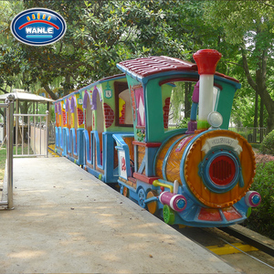 Tren Turístico Eléctrico para Exteriores, <span class=keywords><strong>Paseo</strong></span> en Tren para Parques, Resorts, Calles Peatonales y Plazas - Product Image 3