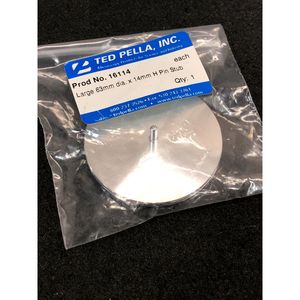 TED PELLA 16114 ขนาดใหญ่ เส้นผ่านศูนย์กลาง 63 มม. X 14MM H PIN STUB - อุปกรณ์และชิ้นส่วนเซมิคอนดักเตอร์ระดับโลกที่เชื่อถือได้ - Product Image 1