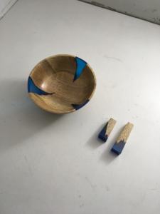 Cuencos de Resina Epoxi Hechos a Mano con Diseño Increíble, Cuencos de Resina y Madera, Arte en Resina a Precio de Fábrica - Product Image 6