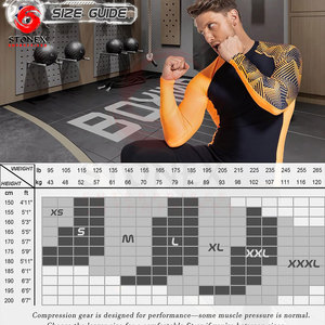 Custom Men's Compression Long Sleeve rash guard Moisture Wicking <b>Athletic</b> Gym Workout Running Base Layer Sportswear - Product Image 4