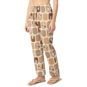 Fabricante de Conjuntos de Pijamas para Mujer, Ropa de Dormir Transpirable de Algodón Estampado, Proveedor Mayorista - Product Image 6