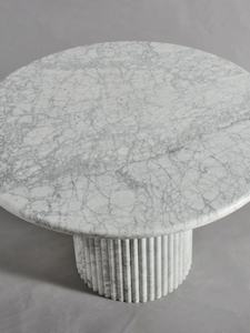 Modern Natural Marble <b>Top</b> Design Dining <b>Table</b> Villa Hotel Restaurant Light Luxury Carrara Living Room Furniture - Product Image 5