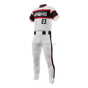 2025 nuevos uniformes de béisbol de sublimación de Venta caliente ropa de hombre barata Jersey y pantalones de softbol conjuntos de 2 piezas - Product Image 4