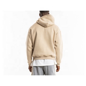 2023 Customized 100% Cotton Oversized Hoodies and <b>Sweatshirts</b> for Men's High Street Fashion with Custom Logo From Pakistan - Product Image 4