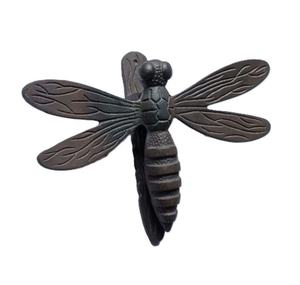 Pegajo de puerta de hierro fundido macizo estilo vintage antiguo con cabeza de zorro - Product Image 6