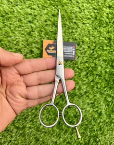 Ciseaux de barbier de qualité supérieure, en acier inoxydable, légers, pour droitiers, ciseaux de coupe de cheveux, fournitures de salon de coiffure - Product Image 1