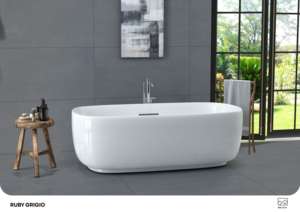 กระเบื้องพอร์ซเลนเนื้อแมตต์แบบชนบท คุณภาพส่งออก ขนาด 600x1200 มม. ผิวสัมผัสธรรมชาติ สำหรับปูพื้นและผนัง เหมาะสำหรับโครงการหรูหรา - Product Image 2