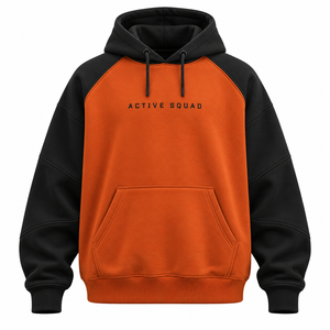 Plus Size Loose Solid Color Active Men's Sport <b>Thermal</b> <b>Hoodie</b> 2026 Custom High Quality Cotton Hooded Sweater - Product Image 3