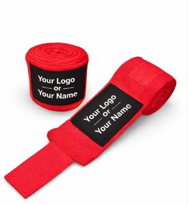 Bandages de boxe personnalisés OEM ODM, bandages élastiques MMA, 2 pièces, tailles et couleurs personnalisées, logo, certifiés CE, écologiques, en caoutchouc, éponge, EVA - Product Image 6