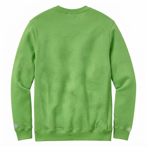 เสื้อฮู้ดผู้ชายสีเขียวพาร็อต TRENDY 2026 ผ้าฟลีซหนานุ่ม 100% คอตตอน 400 กรัม แขนยาว แบบเรียบง่าย สไตล์ทางการ เสื้อผ้าฤดูใบไม้ร่วง รับผลิตแบบ OEM - Product Image 2
