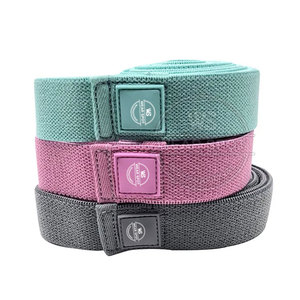 สายรัดออกกำลังกายแบบกำหนดเองคุณภาพสูง สายรัดออกกำลังกายแบบยาวสำหรับฟิตเนส ราคาโรงงานขายส่ง ผลิตในปากีสถาน - Product Image 3