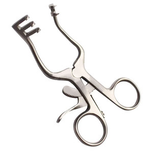 เครื่องมือแพทย์ WEITLANER Retractor Self Retaining ขนาด 130 มม. 5.18 นิ้ว พร้อมปลายแหลมแบบกึ่งแหลม 3x2 คุณภาพพรีเมียม ผลิตจากสแตนเลสสตีล - Product Image 2