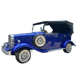 Coches clásicos personalizados azules de gran venta con artesanía especial; Coches clásicos antiguos a la venta. - Product Image 1